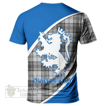 Glendinning Family Crest Tartan T-Shirt Celebrate Saint Andrew's Day in Style - Tartan Vibes Clothing