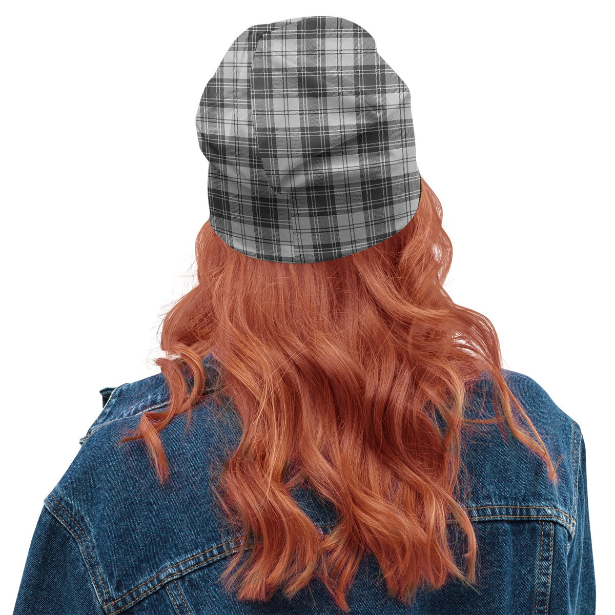 Glendinning Tartan Beanie Hat with Family Crest - Tartan Vibes Clothing