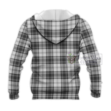 Glendinning Tartan Knitted Hoodie with Family Crest DNA In Me Style