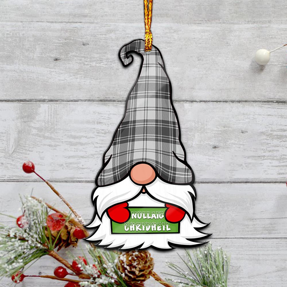 Glendinning Gnome Christmas Ornament with His Tartan Christmas Hat - Tartanvibesclothing