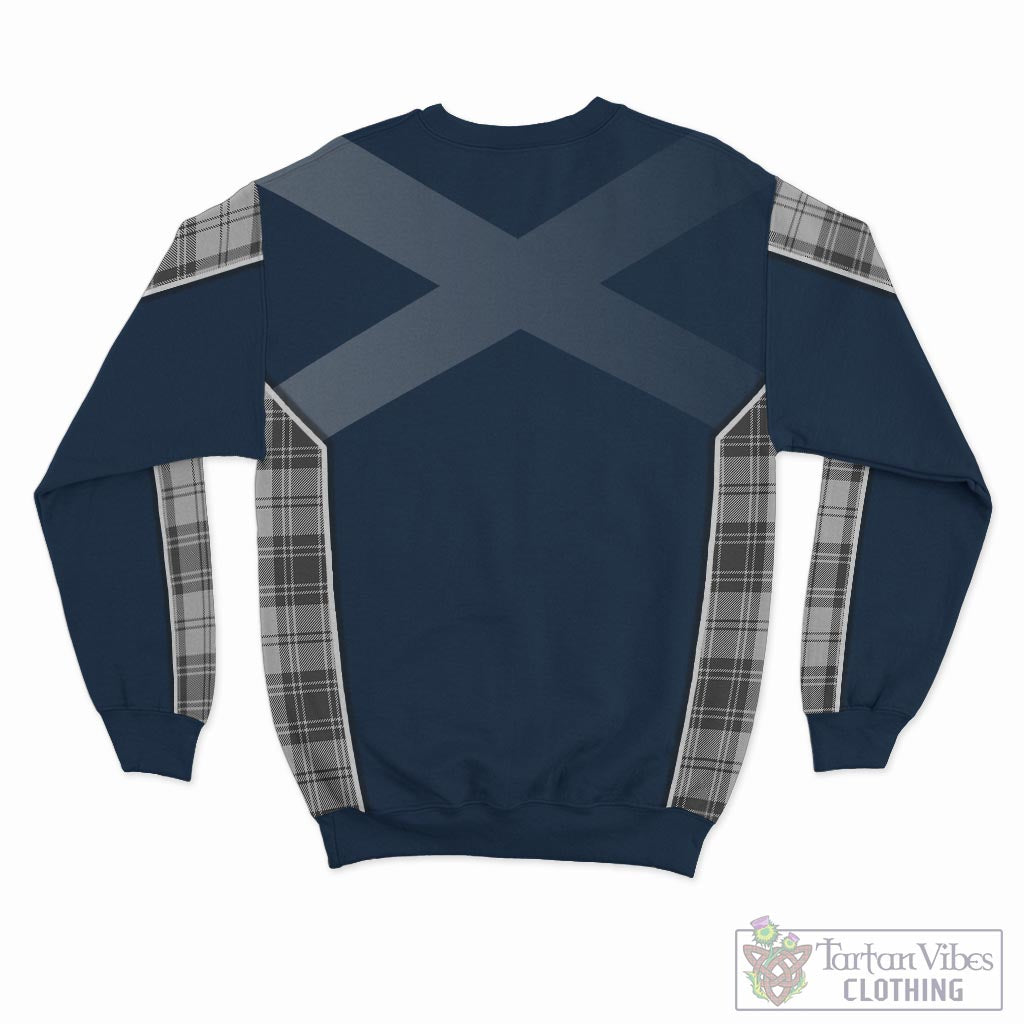 Tartan Vibes Clothing Glendinning Tartan Sweater with Family Crest and Lion Rampant Vibes Sport Style