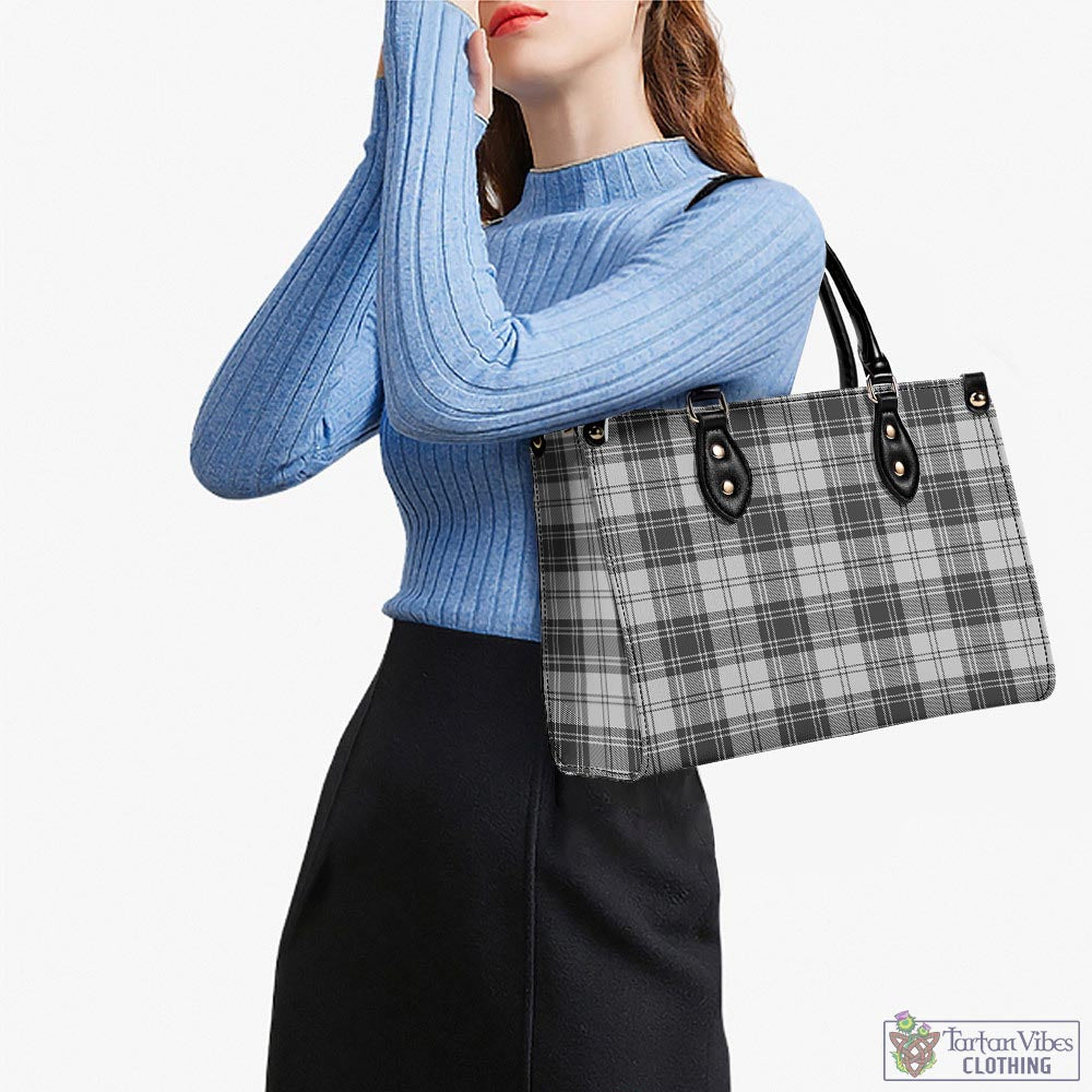 Tartan Vibes Clothing Glendinning Tartan Luxury Leather Handbags