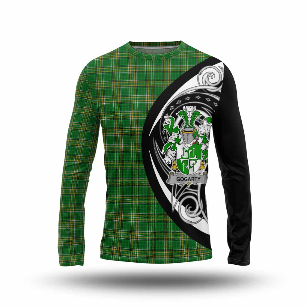 Gogarty Irish Clan Long Sleeve T-Shirt Celtic Circle Style Unisex - Tartan Vibes Clothing