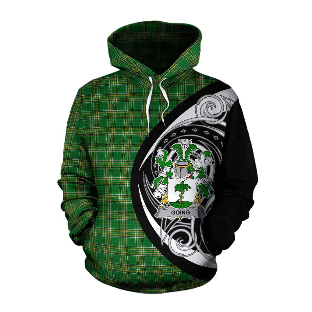 Going Irish Clan Cotton Hoodie Celtic Circle Style Pullover Hoodie XS - Tartan Vibes Clothing