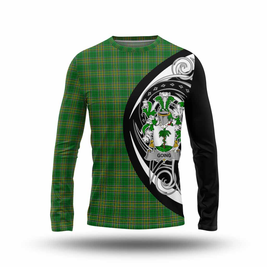 Going Irish Clan Long Sleeve T-Shirt Celtic Circle Style Unisex - Tartan Vibes Clothing