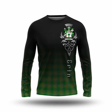 Going Irish Clan Long Sleeve T-Shirt with Coat of Arms Erin Go Bragh Celtic Inspired Unisex - Tartan Vibes Clothing