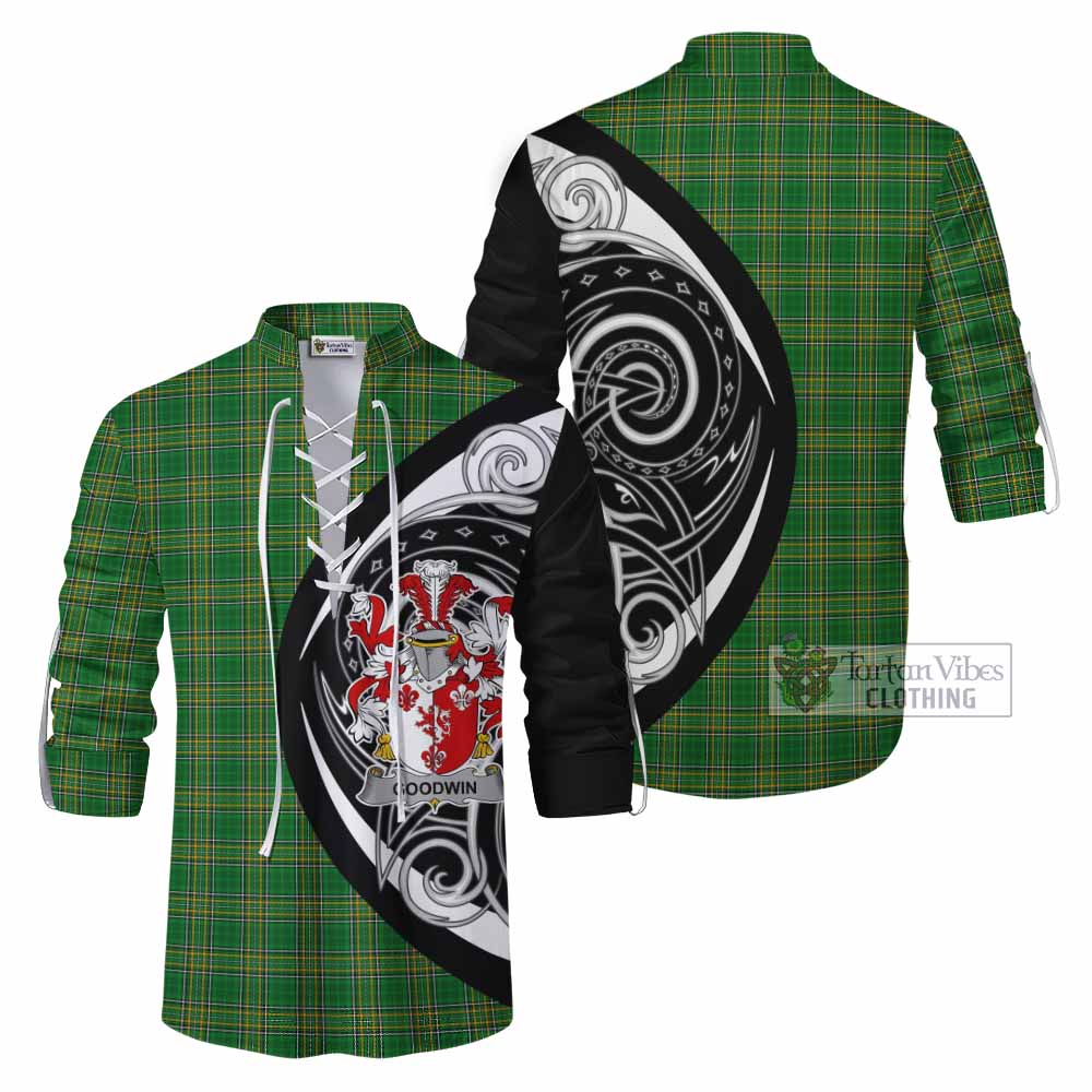 Goodwin Irish Clan Ghillie Kilt Shirt Celtic Circle Style - Tartan Vibes Clothing