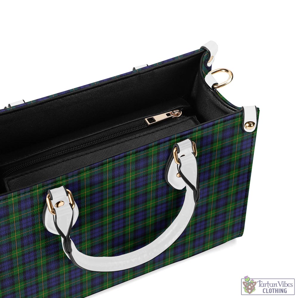 Tartan Vibes Clothing Gordon Tartan Luxury Leather Handbags