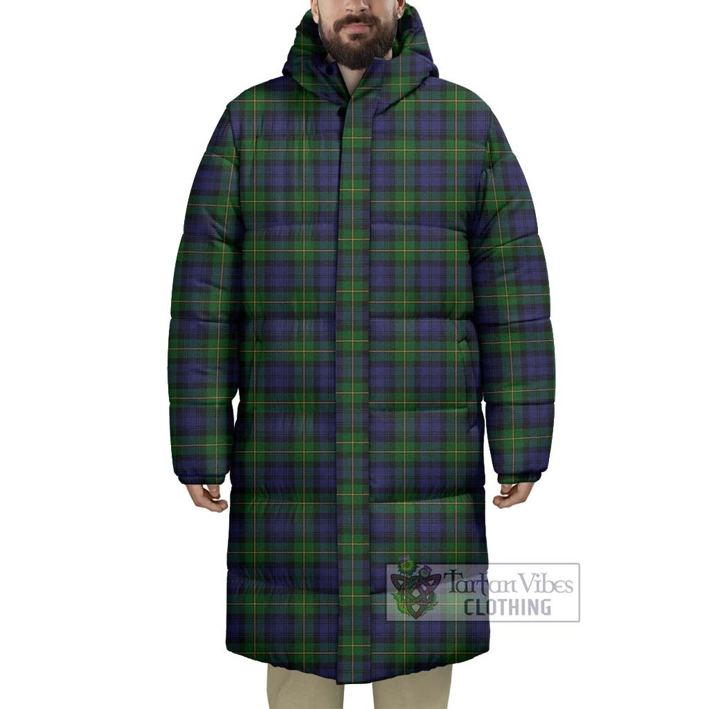 Tartan Vibes Clothing Gordon Tartan Long Down Jacket