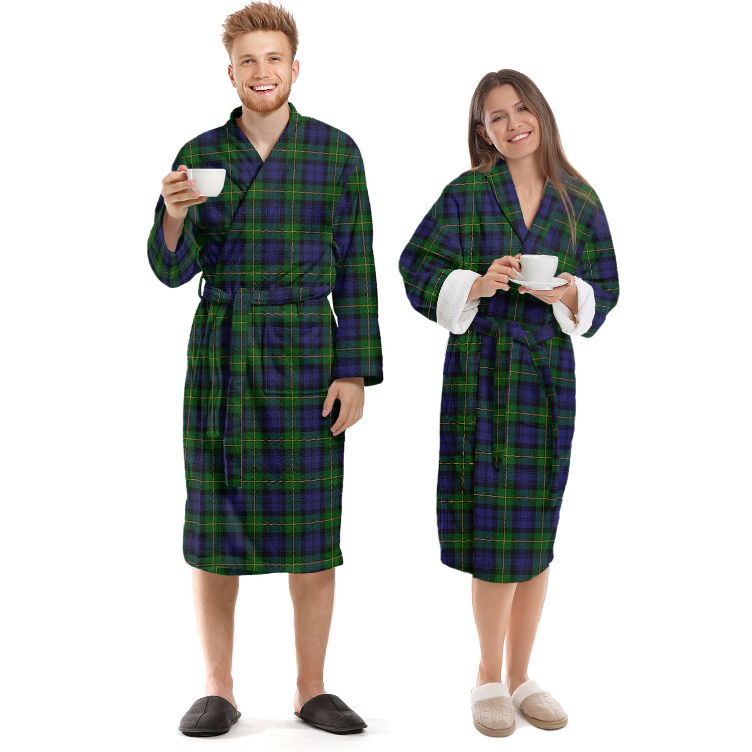 Gordon Tartan Bathrobe Unisex S - Tartan Vibes Clothing