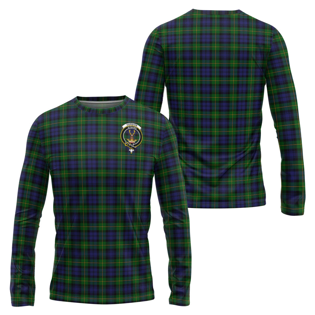 gordon-tartan-long-sleeve-t-shirt-with-family-crest