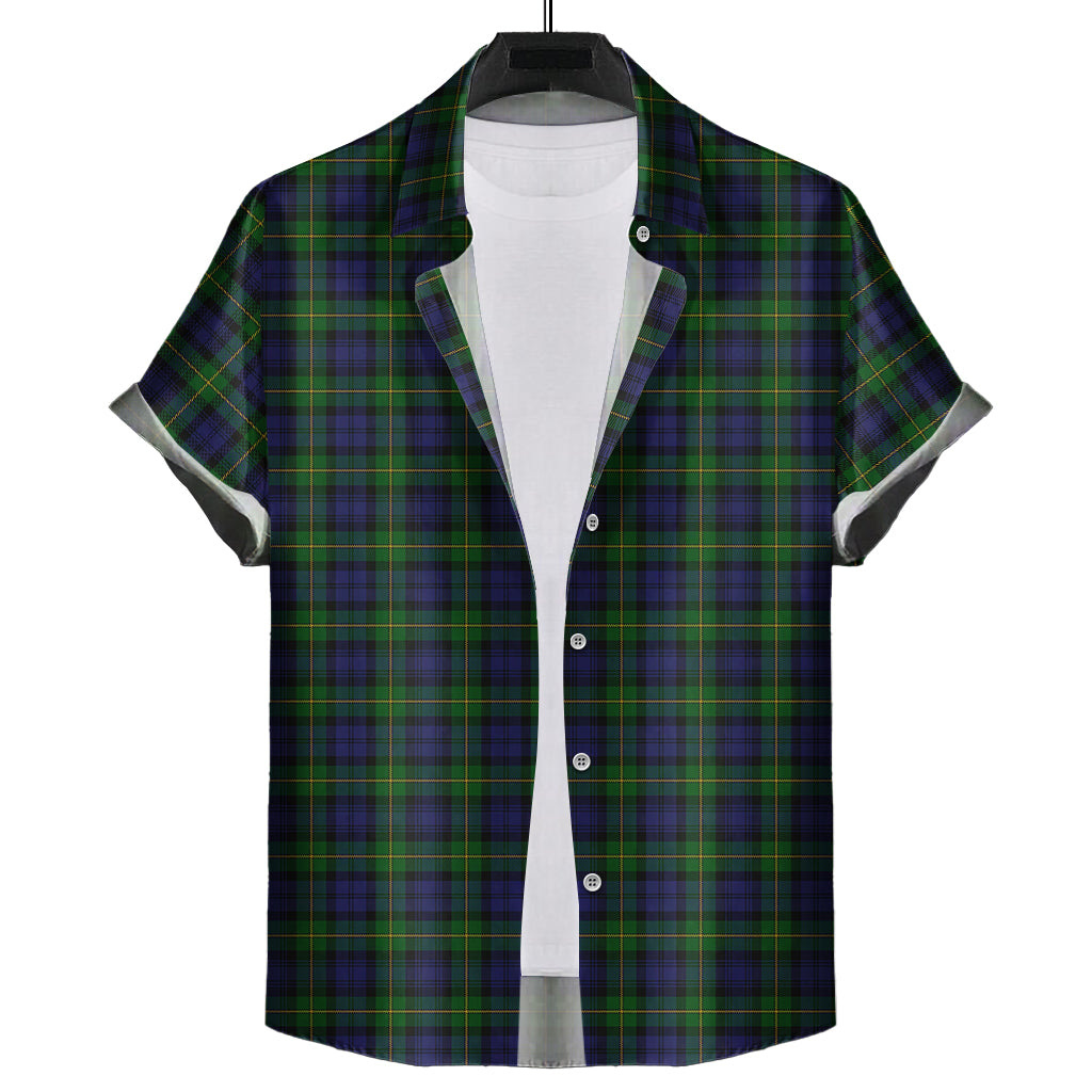 gordon-tartan-short-sleeve-button-down-shirt
