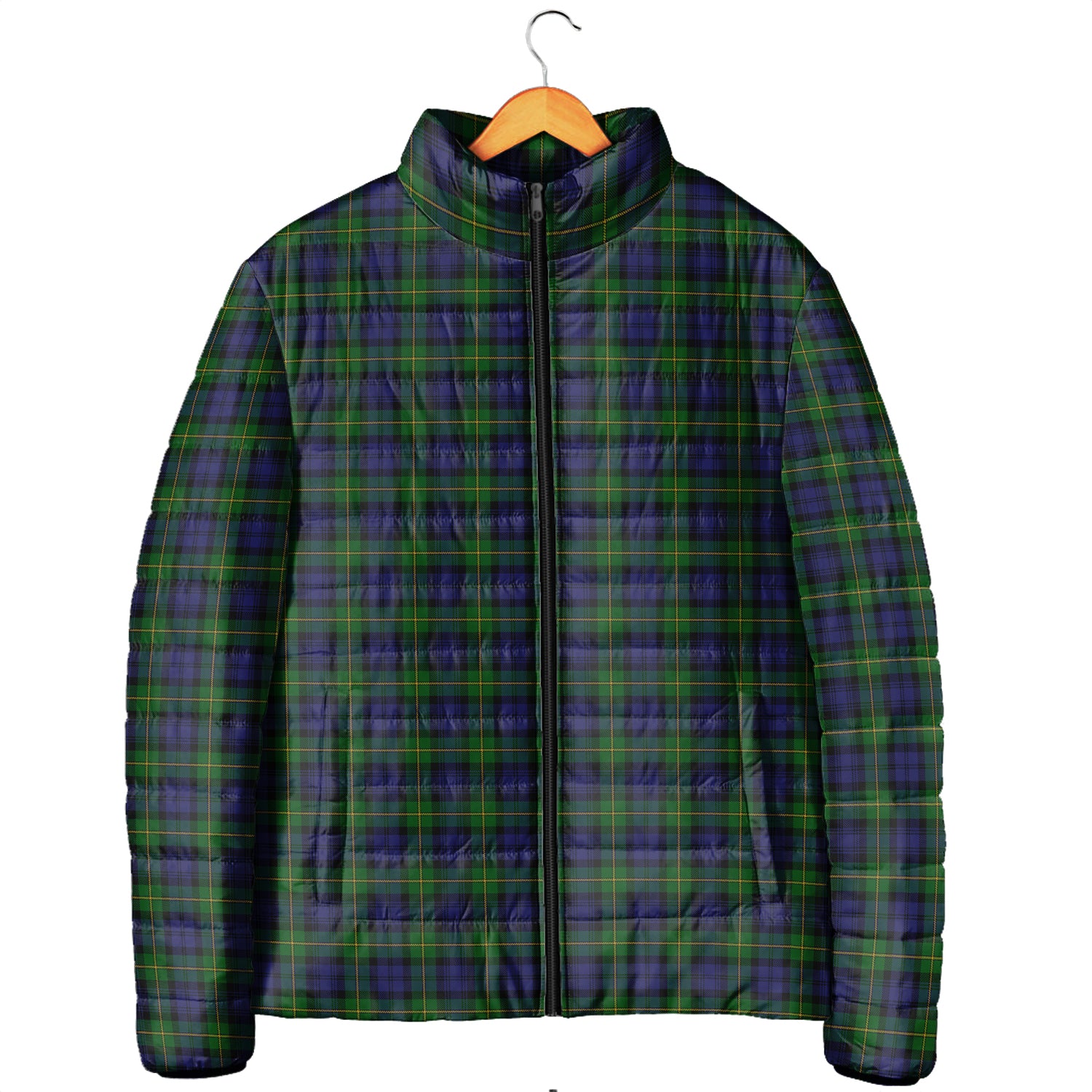 Gordon Tartan Padded Jacket Men's Padded Jacket - Tartan Vibes Clothing