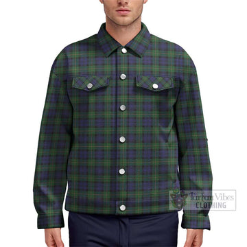 Gordon Tartan Unisex Lapel Cotton Jacket