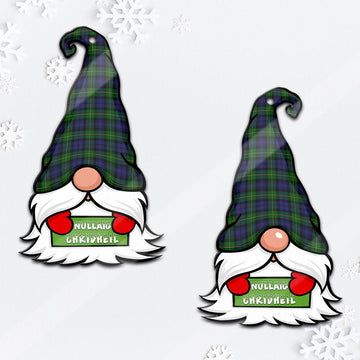 Gordon Gnome Christmas Ornament with His Tartan Christmas Hat