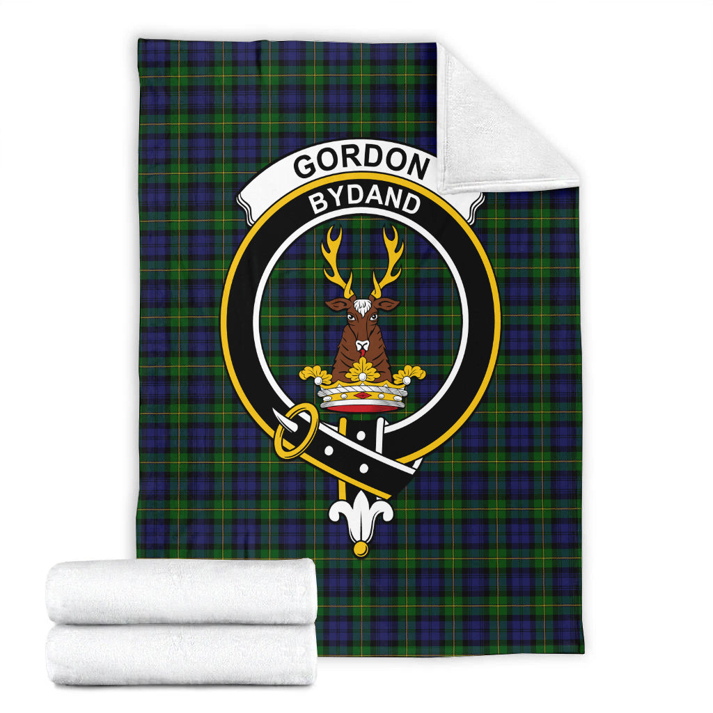 gordon-tartab-blanket-with-family-crest