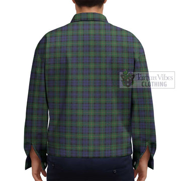 Gordon Tartan Unisex Lapel Cotton Jacket