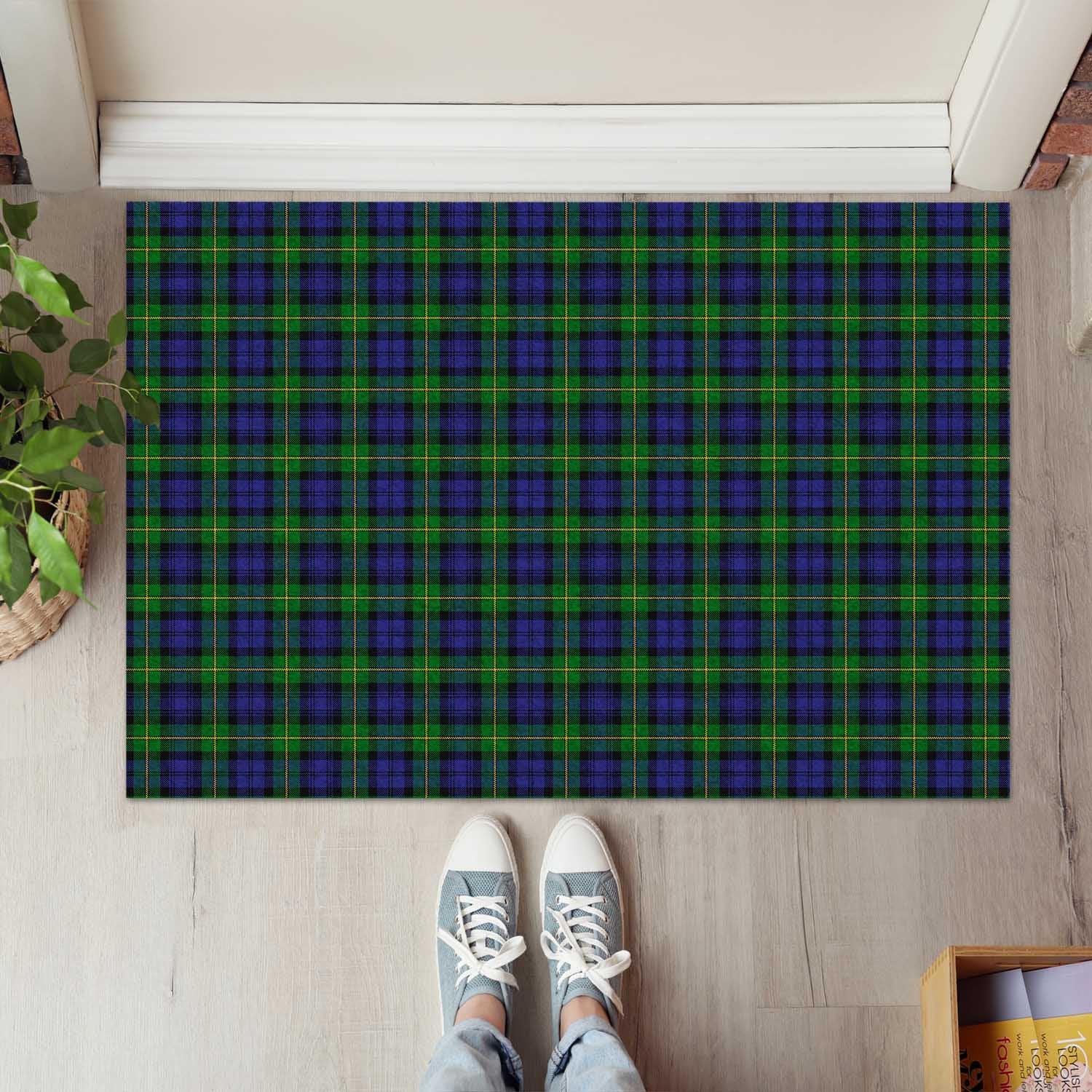 Gordon Tartan Door Mat - Tartanvibesclothing