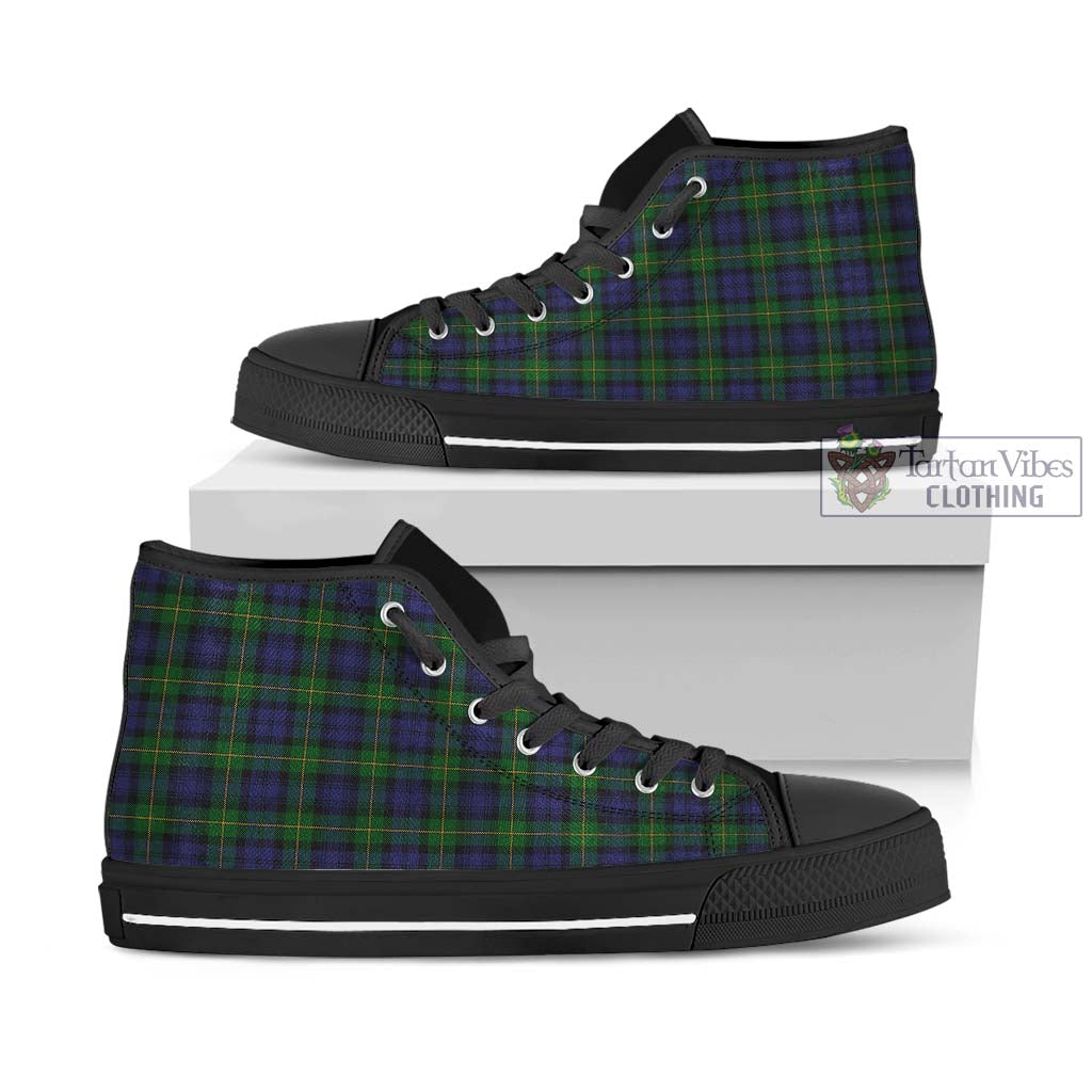 Gordon Tartan High Top Shoes - Tartan Vibes Clothing