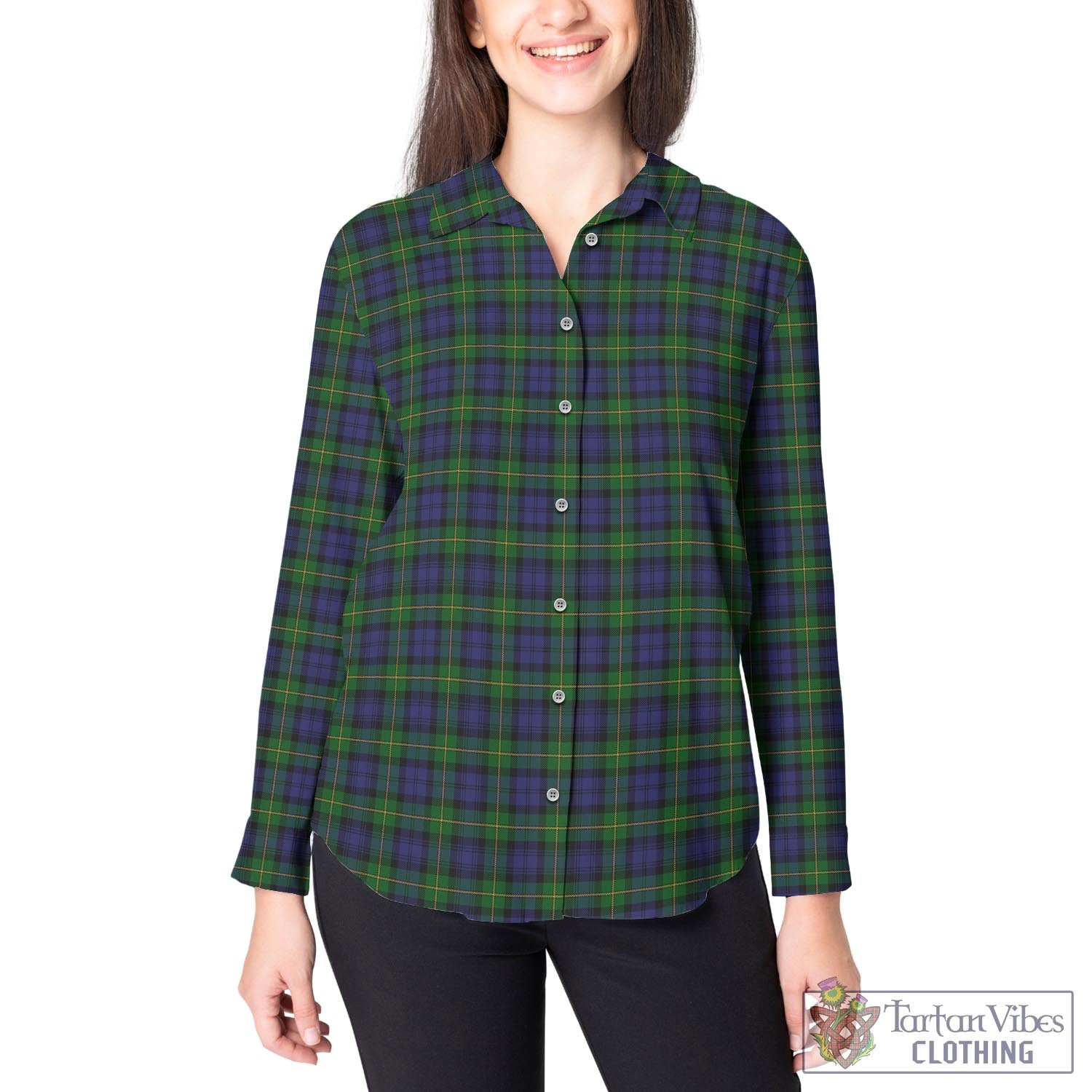 Gordon Tartan Womens Casual Shirt