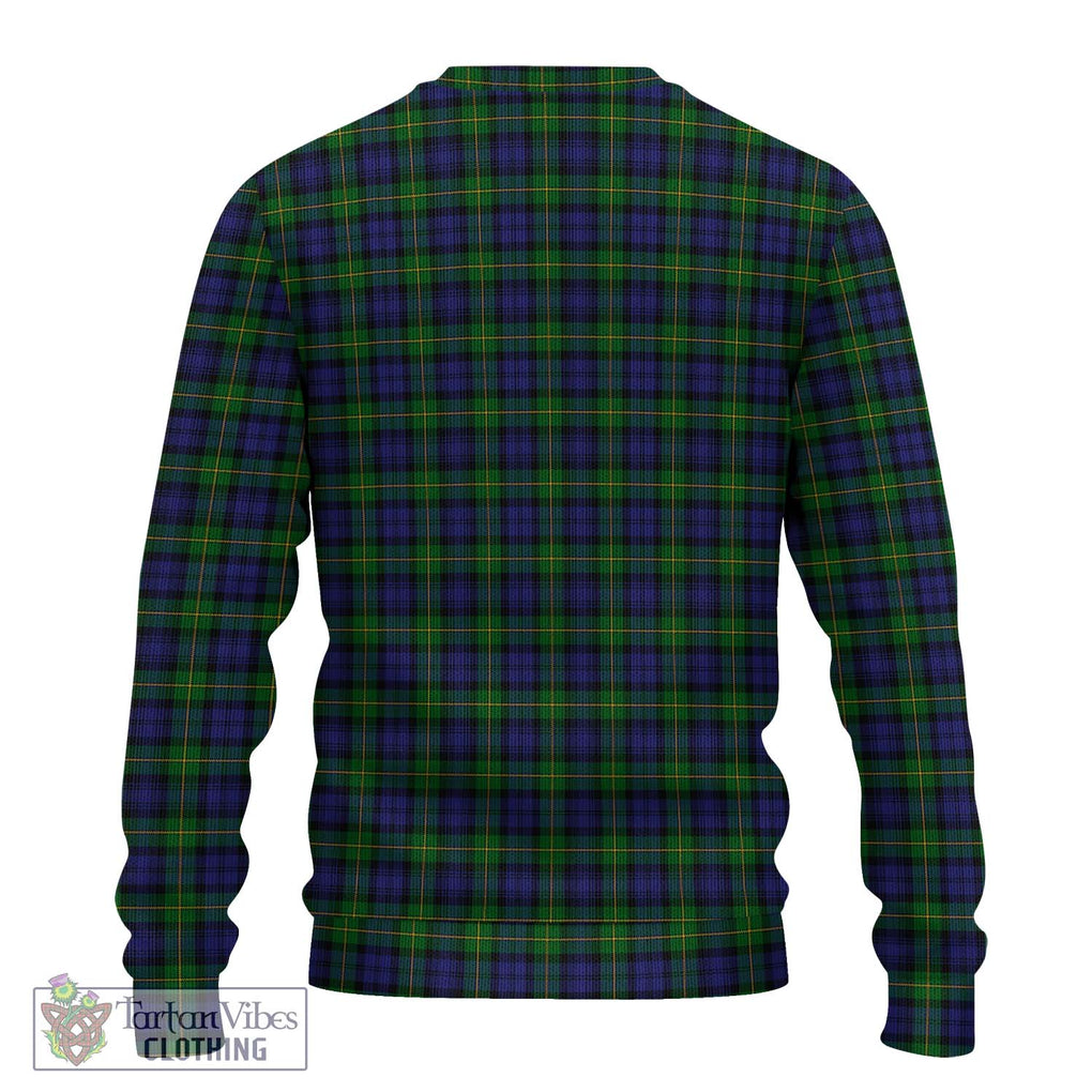 Gordon Tartan Knitted Sweater with Family Crest DNA In Me Style - Tartanvibesclothing Shop