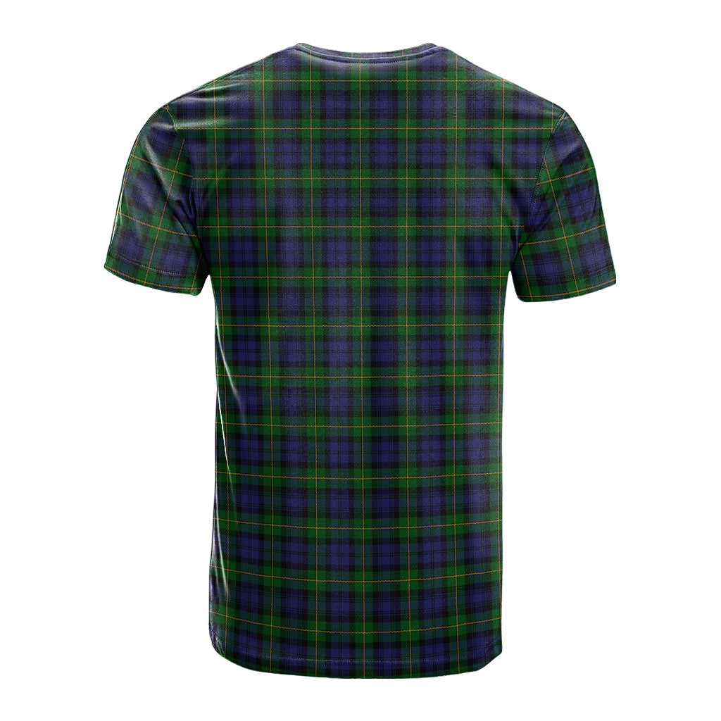 Gordon Tartan T-Shirt with Family Crest - Tartan Vibes Clothing