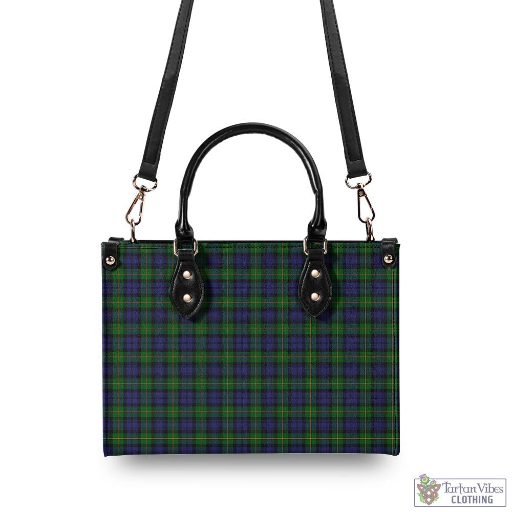 Tartan Vibes Clothing Gordon Tartan Luxury Leather Handbags