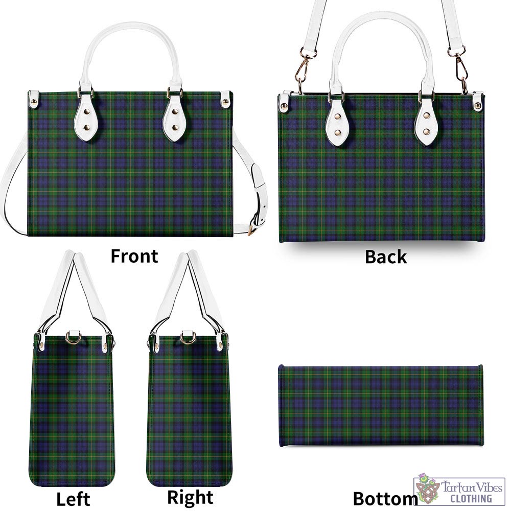 Tartan Vibes Clothing Gordon Tartan Luxury Leather Handbags