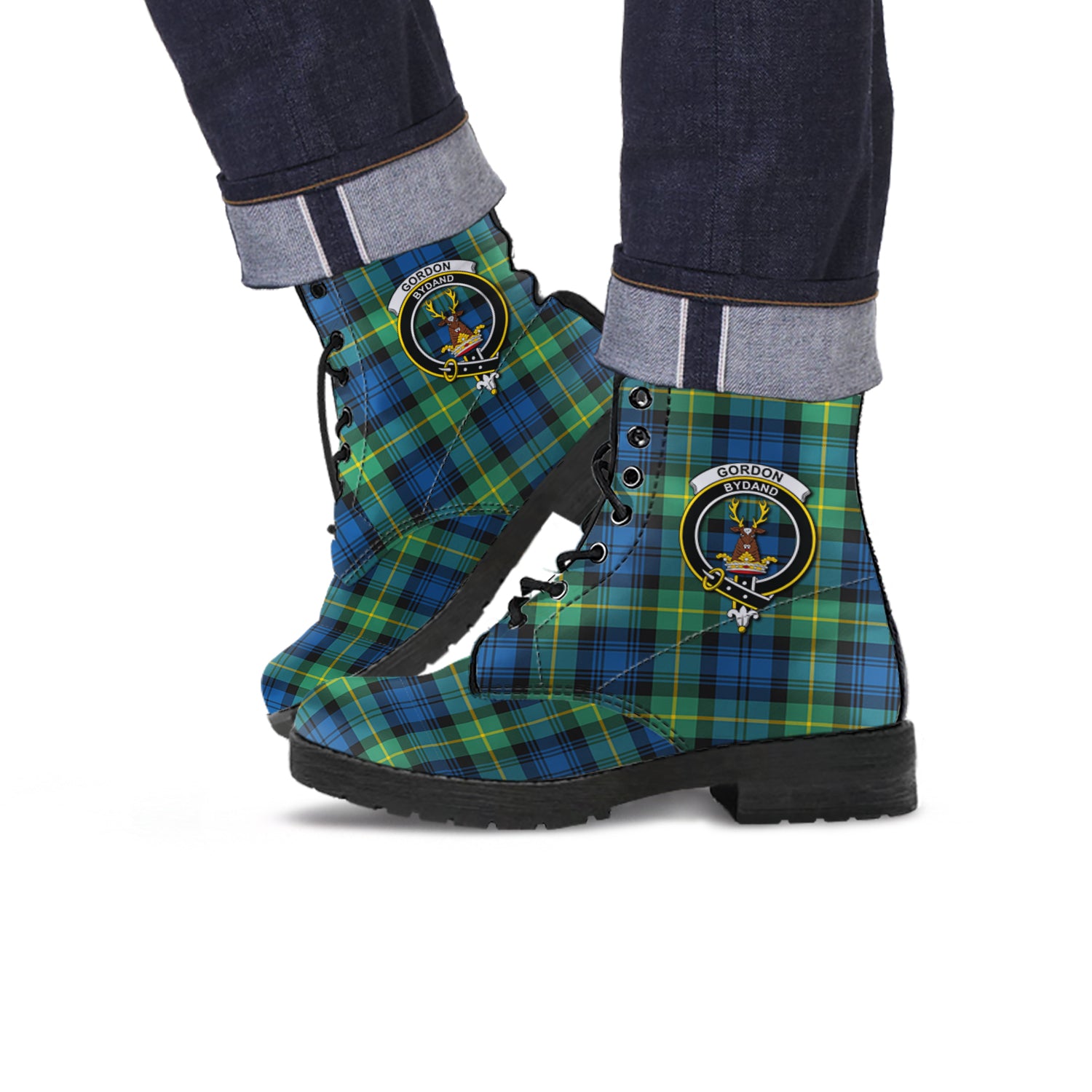 gordon-ancient-tartan-leather-boots-with-family-crest