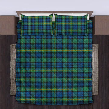 Gordon Ancient Tartan Quilt Bed Set