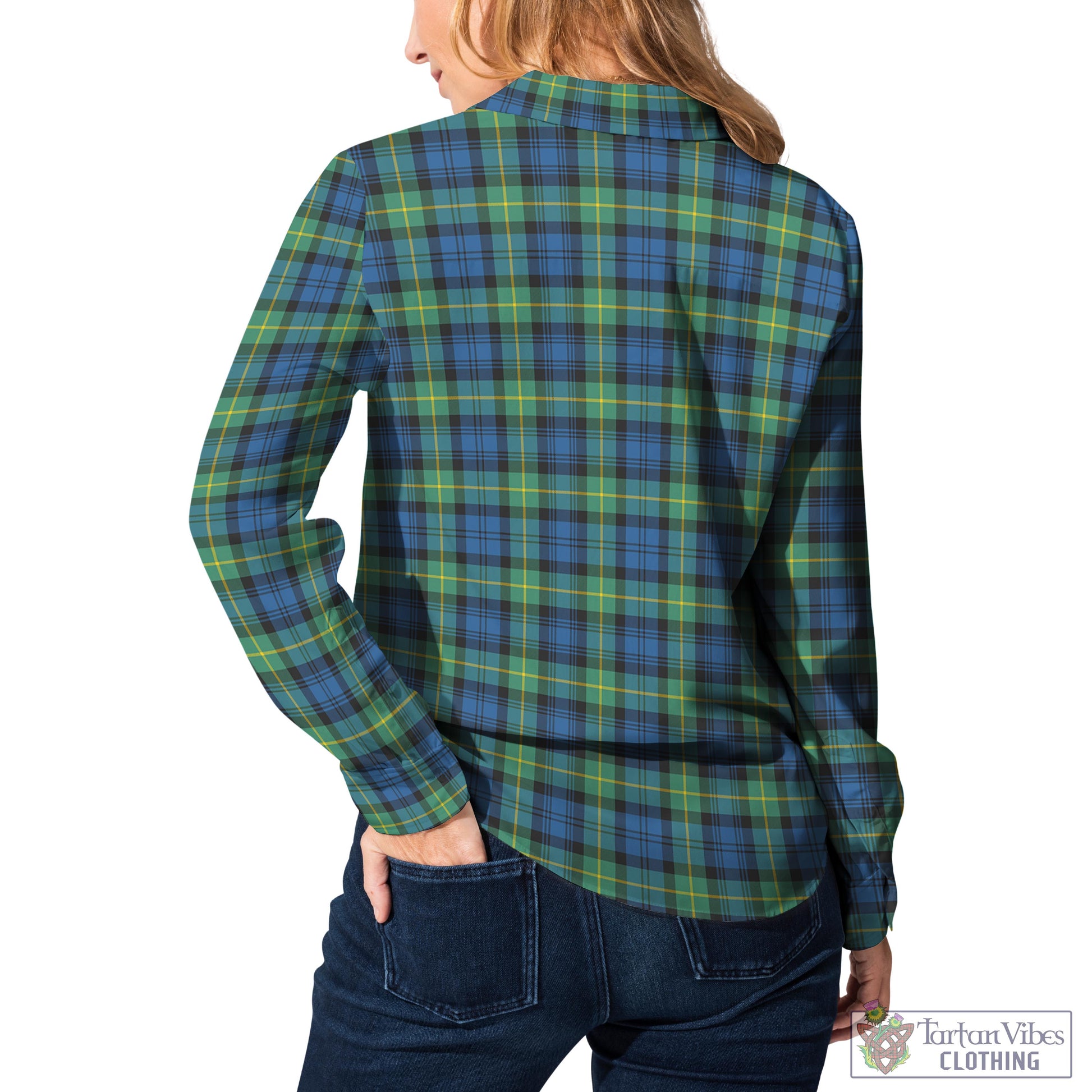 Gordon Ancient Tartan Womens Casual Shirt