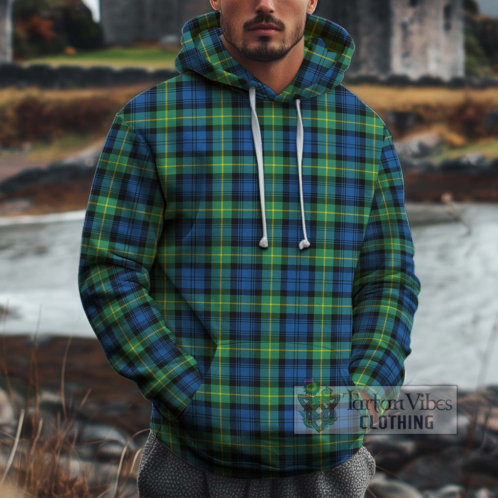 Gordon Ancient Tartan Cotton Hoodie Pullover Hoodie XS - Tartan Vibes Clothing