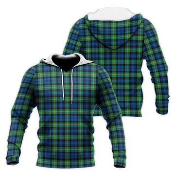 Gordon Ancient Tartan Knitted Hoodie