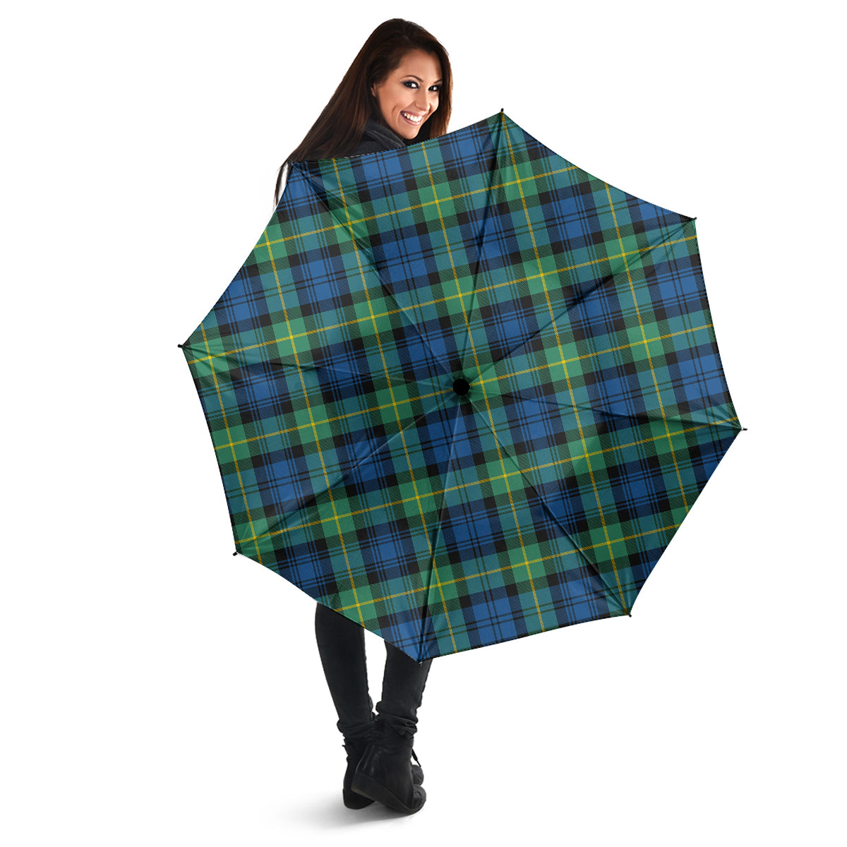 Gordon Ancient Tartan Umbrella - Tartanvibesclothing