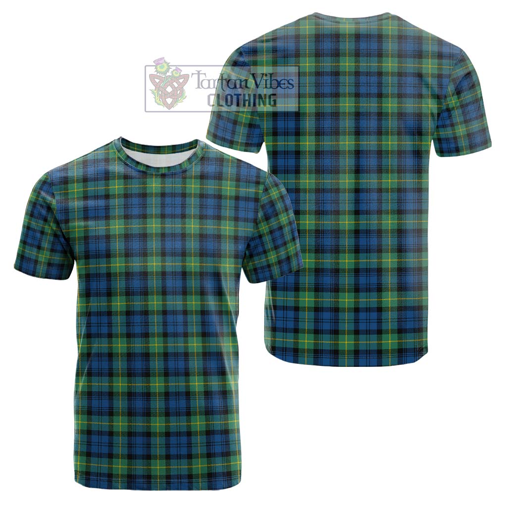 Gordon Ancient Tartan Cotton T-Shirt Kid's Shirt - Tartanvibesclothing Shop