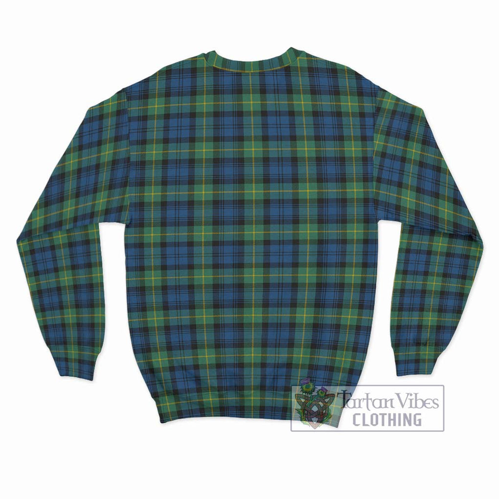 Gordon Ancient Tartan Sweatshirt with Family Crest DNA In Me Style - Tartanvibesclothing Shop