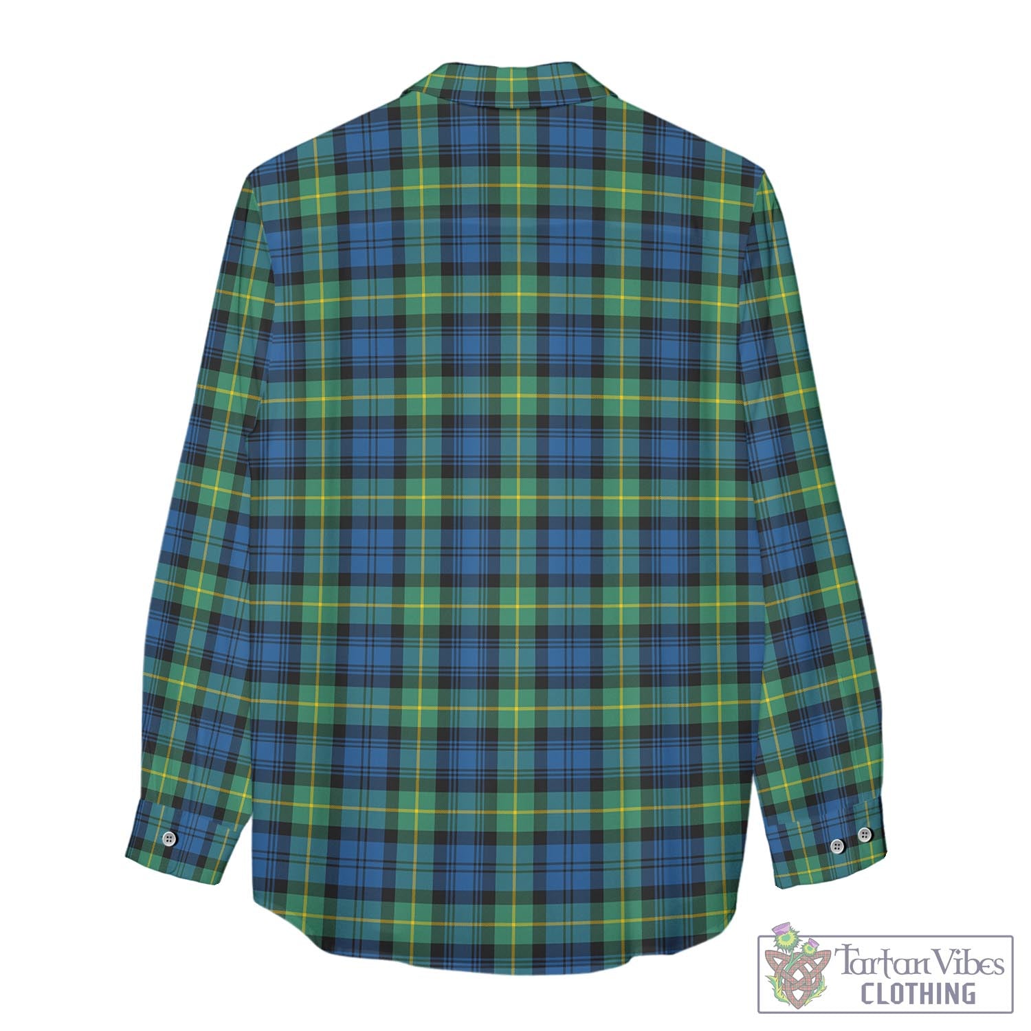 Tartan Vibes Clothing Gordon Ancient Tartan Womens Casual Shirt with Family Crest