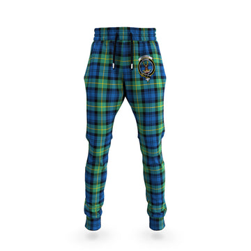 Gordon Ancient Tartan Joggers Pants with Family Crest