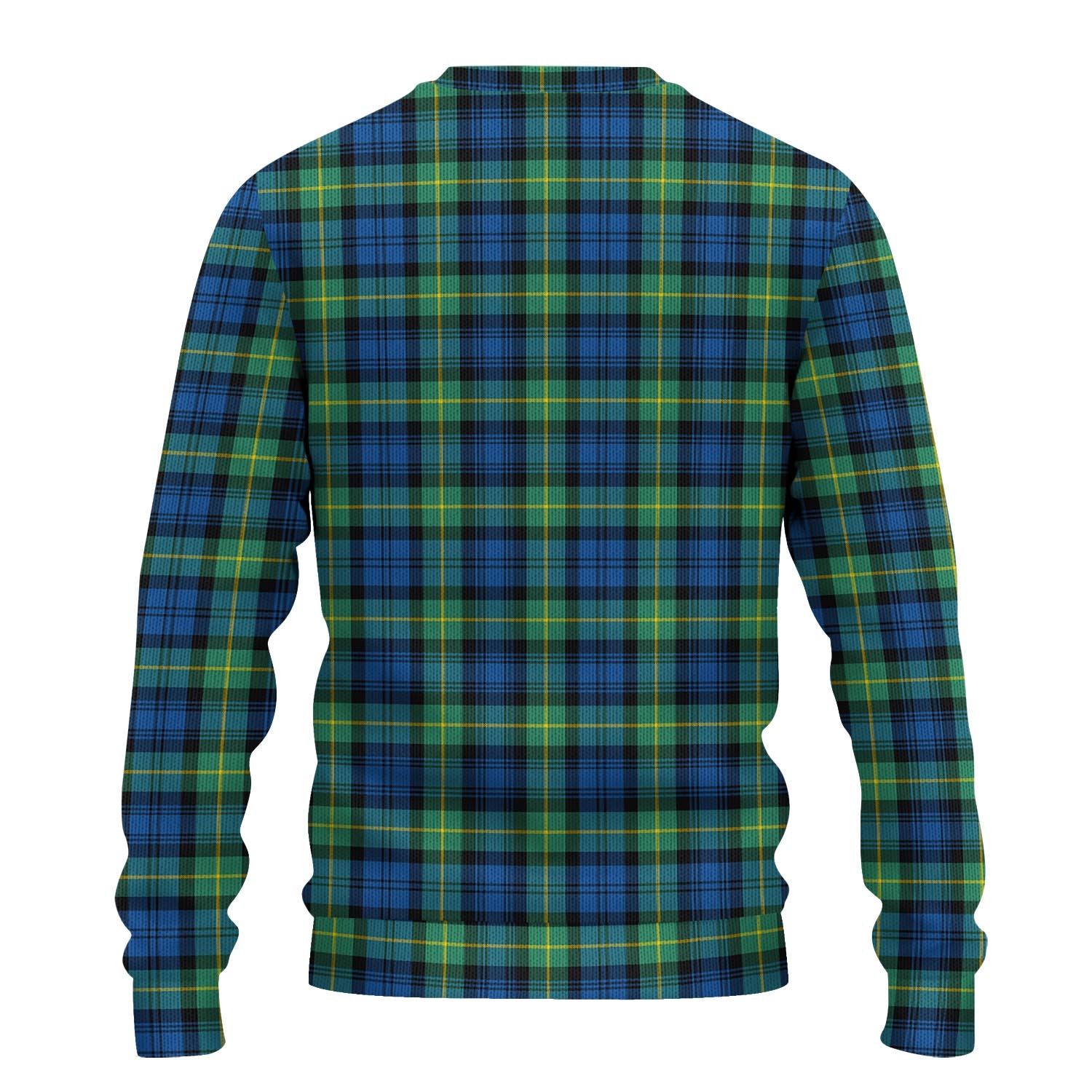 Gordon Ancient Tartan Knitted Sweater with Family Crest - Tartanvibesclothing