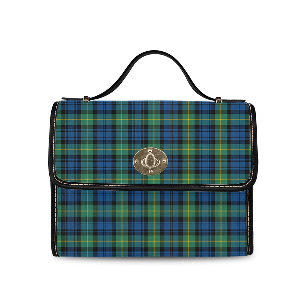 gordon-ancient-tartan-leather-strap-waterproof-canvas-bag