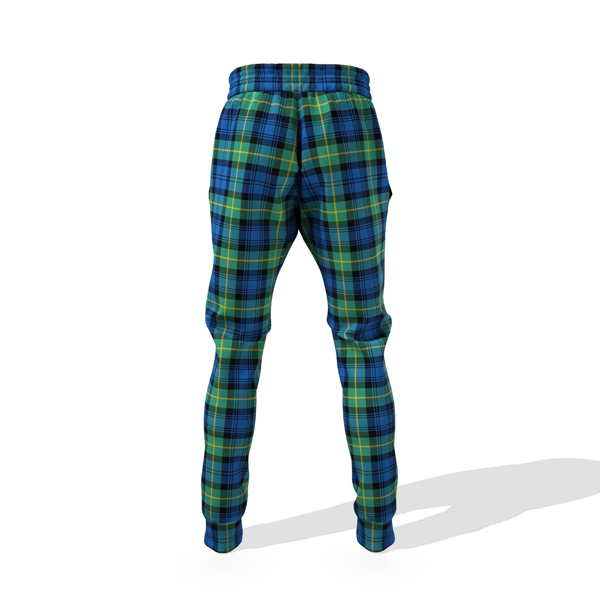 Gordon Ancient Tartan Joggers Pants with Family Crest 6XL - Tartan Vibes Clothing