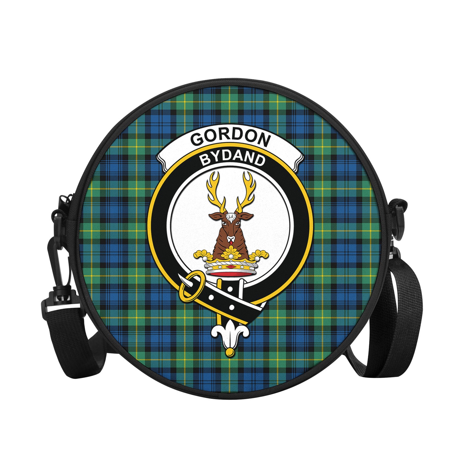 gordon-ancient-tartan-round-satchel-bags-with-family-crest