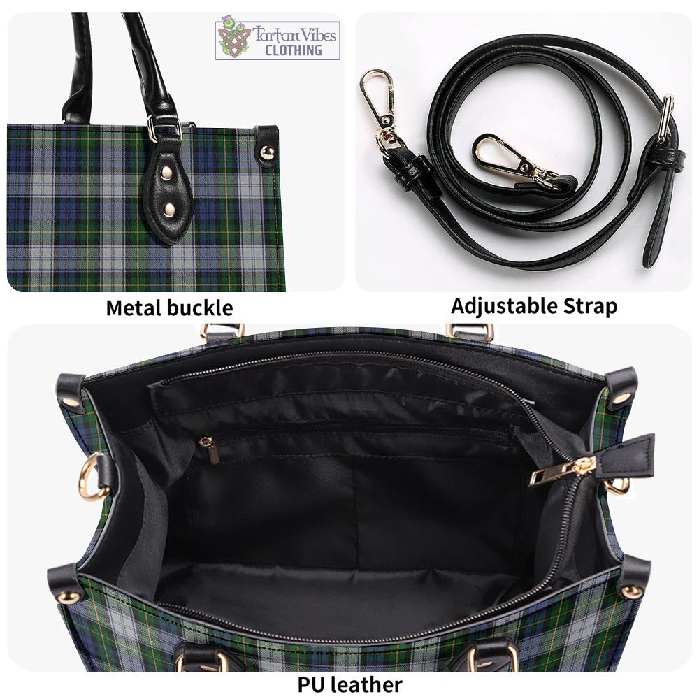 Tartan Vibes Clothing Gordon Dress Tartan Luxury Leather Handbags