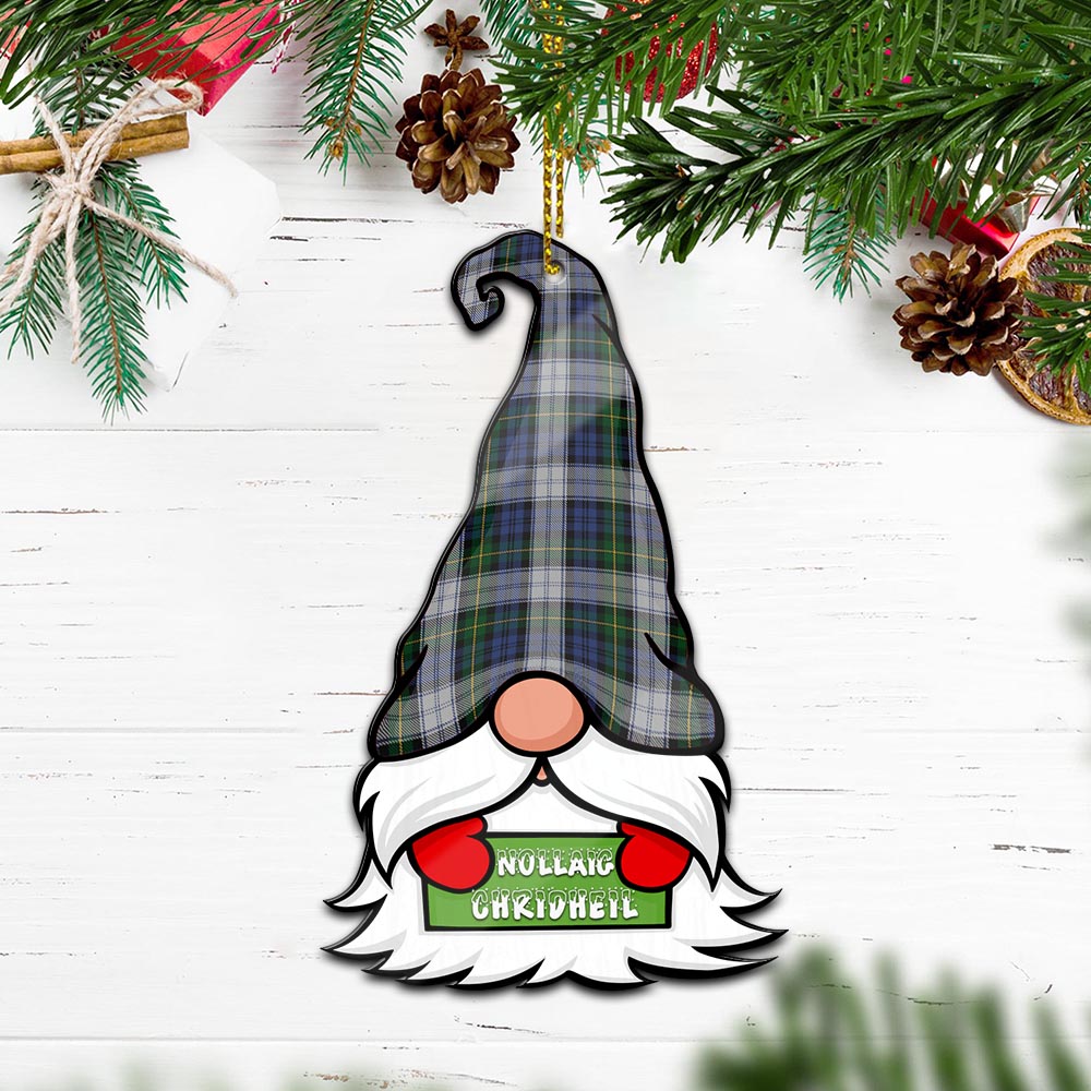 Gordon Dress Gnome Christmas Ornament with His Tartan Christmas Hat - Tartan Vibes Clothing