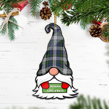 Gordon Dress Gnome Christmas Ornament with His Tartan Christmas Hat