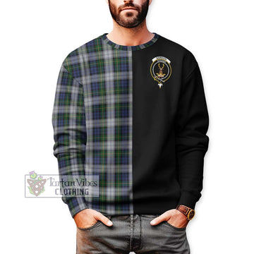 Gordon Dress Tartan Sweatshirt with Family Crest and Half Of Me Style