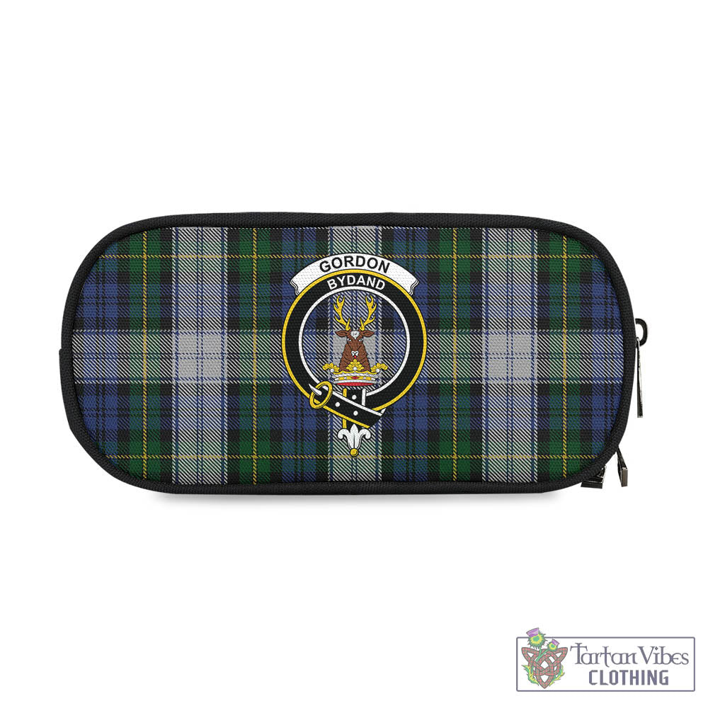 Tartan Vibes Clothing Gordon Dress Tartan Pen and Pencil Case with Family Crest