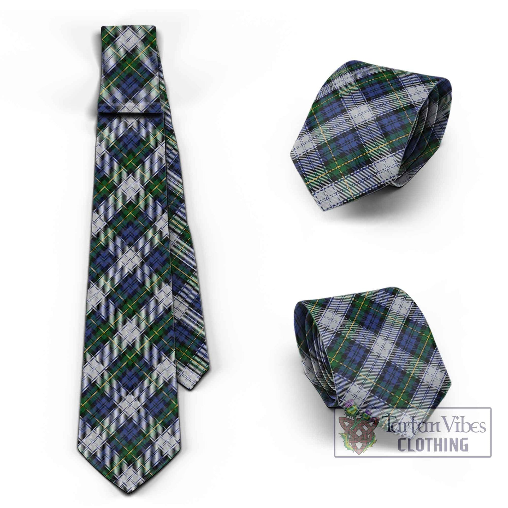 Tartan Vibes Clothing Gordon Dress Tartan Classic Necktie Cross Style