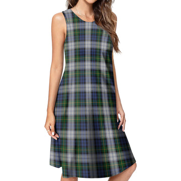 Gordon Dress Tartan Womens Casual Dresses