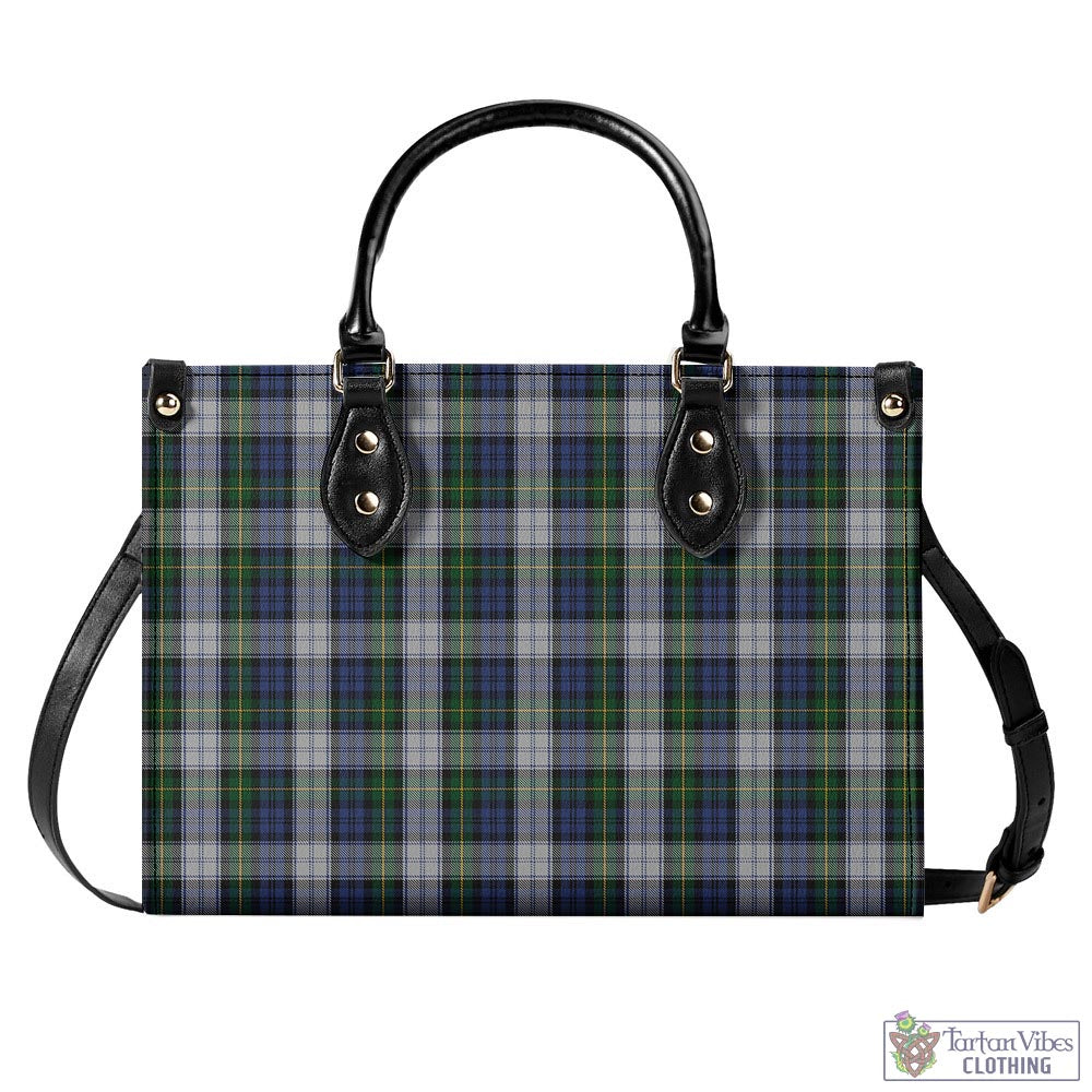 Tartan Vibes Clothing Gordon Dress Tartan Luxury Leather Handbags